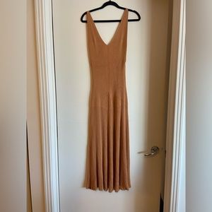Free People Ribbed Maxi Dress With Low Back